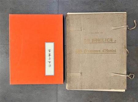 EDIZIONI D'ARTE (XILOGRAFIE GIAPPONESI E BASILICA DI S. FRANCESCO, ASSISI) - Lotto unico di 2 edizioni d'arte
