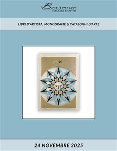 ASTA N.296 - LIBRI D'ARTISTA, MONOGRAFIE & CATALOGHI D'ARTE