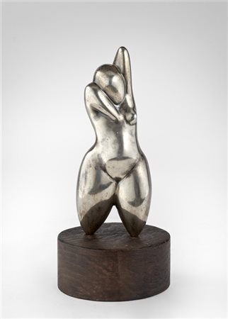 Man Ray "Hermaphrodite" 1919-1971 scultura in argento
