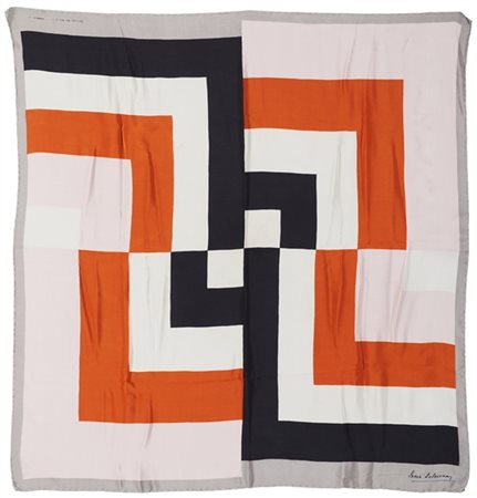 Sonia Delaunay Sonia Delaunay 
Foulard in seta
cm 80x83
1969, Edizione del Navig
