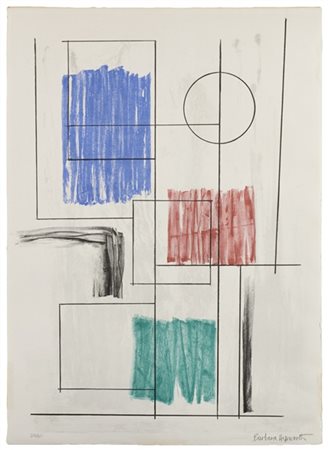 Barbara Hepworth "Argos" 1969
litografia a colori
cm 82x59
Firmata e numerata 54