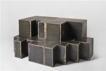 NICOLA CARRINO "Costruttivo 74 - Modulo L" (1974)
organismo modulare trasformabi