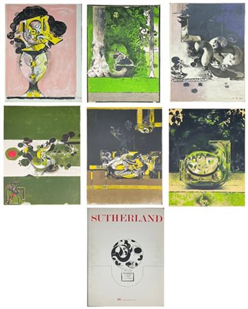 Graham Sutherland "La foresta, il fiume, la roccia" 1971 -1972
cartella editoria