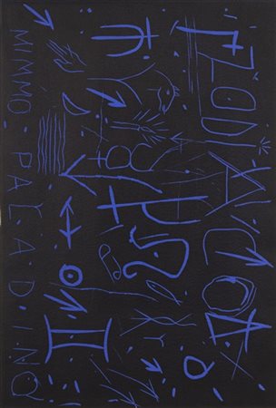 MIMMO PALADINO "Zodiaco" 1987
cartella contenente dodici linoincisioni - prove d