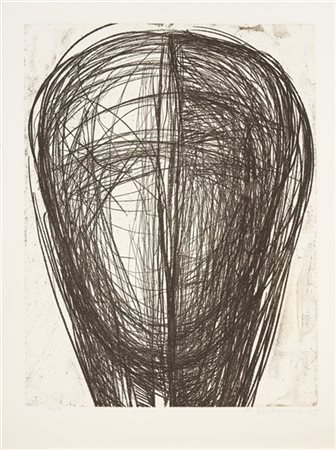 Magdalena Abakanowicz "Senza titolo" 1985
ceramolle
(lastra cm 64,5x49; foglio c