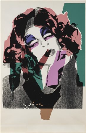 Andy Warhol "Ladies and Gentlemen" 1975
serigrafia a colori
cm 110,8x71,5
Firmat