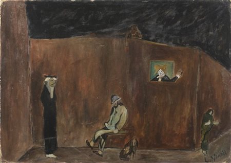 Lorenzo Viani  "Due donne e un cane" 1923-1925