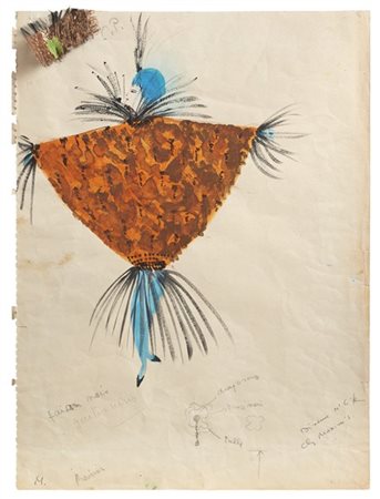 Leonor Fini "Costume design: Dineuse chez Maxime, Scene from ‘Holiday on Ice," 1