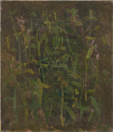 Ennio Morlotti "Granturco" 1954
olio su tela
cm 75x65
Firmato in basso a destra