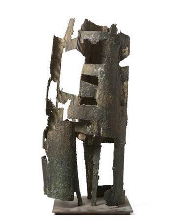 Umberto Milani "Avvolgimento" 1965
bronzo
cm 97x40x40
Firmato e datato 1965 sull