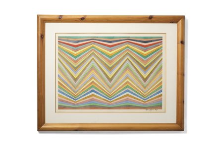 Franco Grignani "Tensioni angolate" 1948
acquerello e china su carta
cm 52x69
Fi