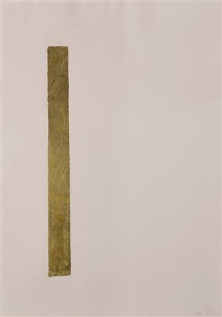 Arturo Vermi "Presenza" 1969
tempera su carta
cm 69x49,5
Firmato in basso a dest