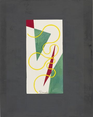 Cesar Domela "Senza titolo" 
gouache su carta
cm 27,5x18,5
Firmato in basso al c