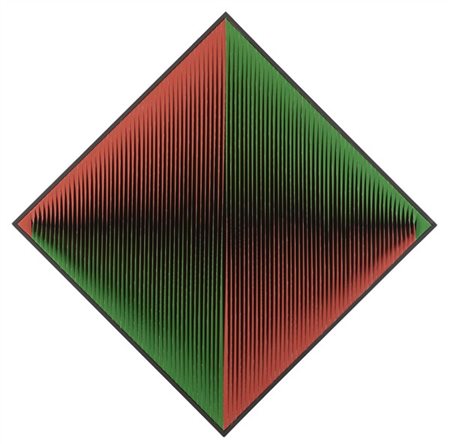 Toni Costa "Alterazione visuale" 1969
tela su tavola
cm 40x40
diagonale cm 56
Fi