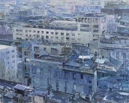 Velasco Vitali "City" 2005
olio su tela
cm 80x100
Firmato, titolato e datato 200