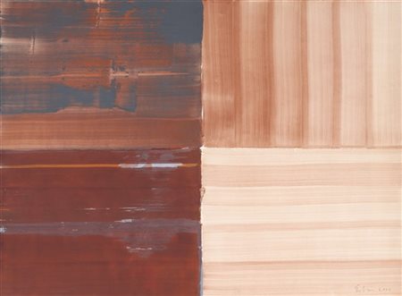 Ulrich Erben "Le mura (Otterndorf)" 2000
acrilico e pigmenti su carta
cm 70x95
F