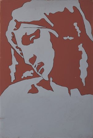 Tano Festa "Da Michelangelo" 1978produzione fotografica, tempera e pennarello s