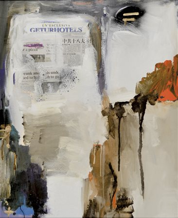 BIASIO GIUSEPPE Padova 1928 Petra 2010 tecnica mista su tavola 72x59 firma...