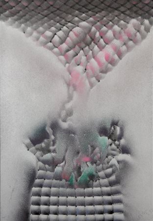 COSTALONGA FRANCO Venezia 1933 Destrutturazione 2003 tecnica mista su carta...