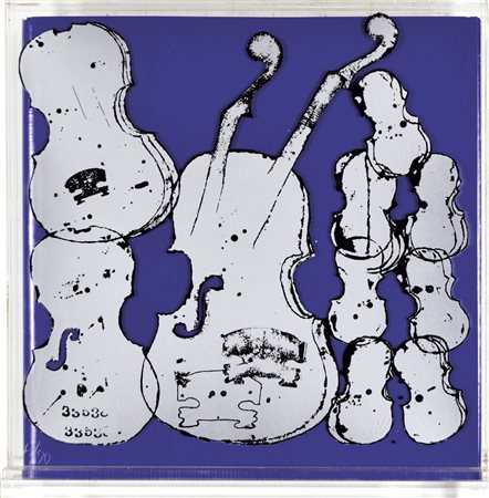 ARMAN FERNANDEZ Nizza 1921 - 2005 Trio for strings 1987 serigrafia su...