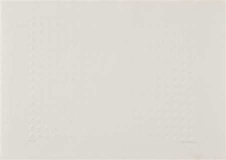 CASTELLANI ENRICO Castelmassa 1930 senza titolo calcografia es. 71/100 50x70...