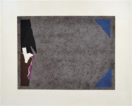 SANTOMASO GIUSEPPE Venezia 1907 - 1990 senza titolo 1976 acquaforte es. 48/80...