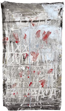 CELIBERTI GIORGIO Udine 1929 Lettera per un amore segreto (Sudario) 1993 olio...