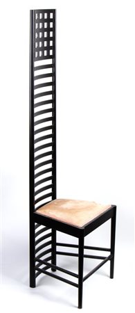 CASSINA  
Sedia Hill House di Cassina 1973
 Altezza x larghezza x profondità: 141 x 41 x 39 cm. Altezza seduta: 45 cm.