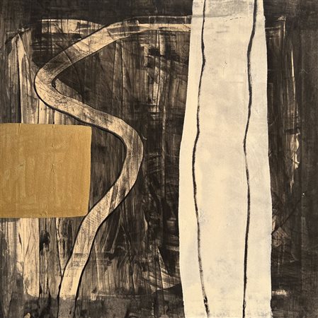 SAN LEON JOSE' Madrid (Spagna) 1953 Roma e il tevere 1990 Olio su tela...