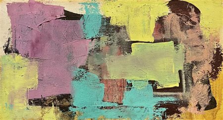 RODRIGUEZ OSCAR JR CUBA (EE) 1979 Astratto 2020 Olio su tela 28,00x51,00...