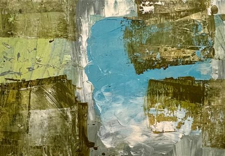 RODRIGUEZ OSCAR JR CUBA (EE) 1979 Astratto 2019 Olio su tela 66,00x96,00