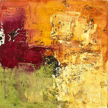 RODRIGUEZ OSCAR JR CUBA (EE) 1979 Astratto 2020 Olio su tela 29,50x30,00...