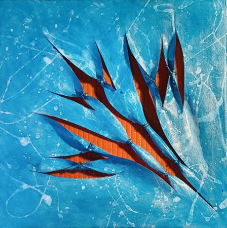 SALEMI CALOGERO Racalmuto (AG) (Monza) 1966 Squarci di arancio 2025 Tecnica...