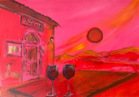 MENGHEVOLI ALDO Alessandria (ALESSANDRIA) Intima condivisione 2025 Acrilico...