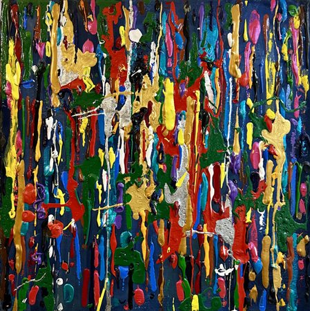 TOTÒ Latina (Latina) 1979 Astrazione 25 2025 Mista su tela 40,00x40,00x2,00...