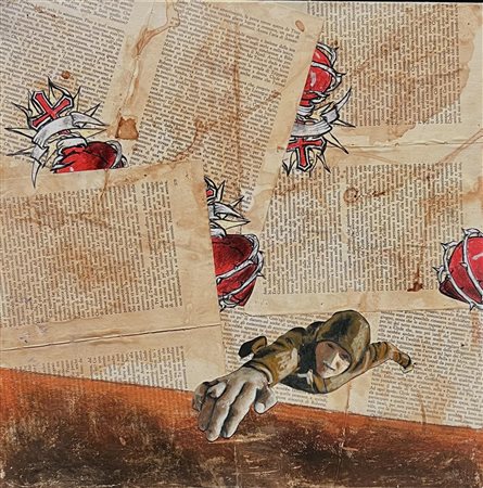 PASSARELLA WALTER Mortara (PV) 1960 Il cuore ti salverà 2014 Tecnica mista,...