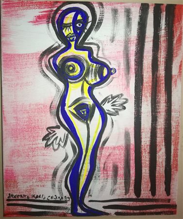 ARCONTE MARIA CHIARA Terni (TR) 1983 Vibrazioni 2019 acrilico su tela...