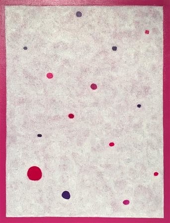 MAGGIORELLI GIORGIO Milano (MI) 1972 Pioggia rosa 2018 Olio su tela...