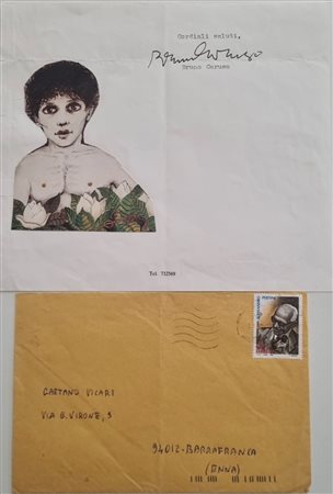 CARUSO BRUNO Palermo 1927 - Roma 2018 "Senza titolo"