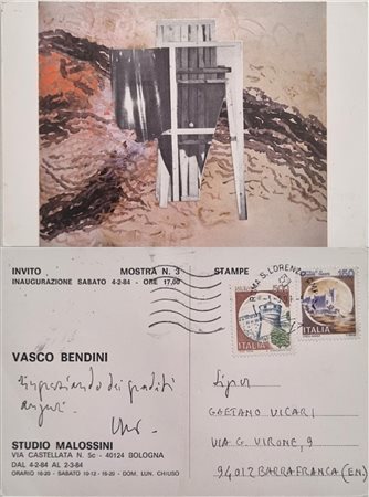 BENDINI VASCO Bologna 1922 - Roma 2015 "Senza titolo"