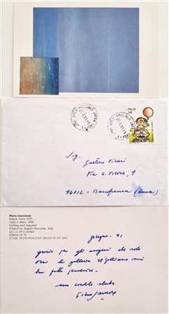 GUCCIONE PIERO Scicli 1935 - Modica 2018 "Senza titolo"