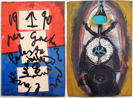 CECCOBELLI BRUNO Perugia 1952 "Senza titolo"