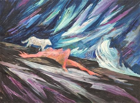 CASTAGNERI LUCIO Genova 1947 "Senza titolo"