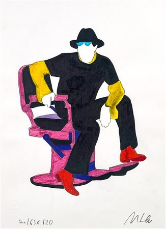 LODOLA MARCO Dorno 1955 "Senza titolo"