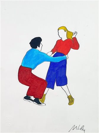 LODOLA MARCO Dorno 1955 "Senza titolo"