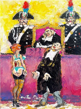 PIACESI WALTER Ascoli Piceno 1929 - Fermignano 2022 "Processino"