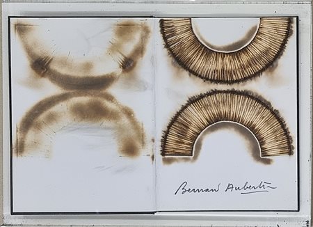 AUBERTIN BERNARD Francia 1934 - Germania 2015 "Libro bruciato Rosenberg"