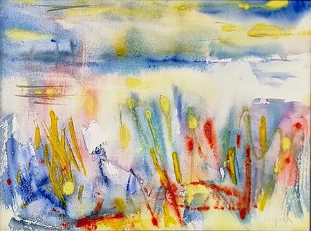 CORPORA ANTONIO Tunisi 1909 - Roma 2004 "Senza titolo"