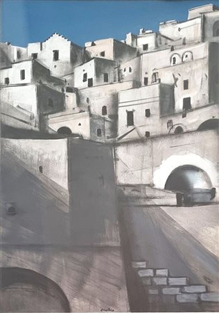 PUGLIESE ENOTRIO Buenos Aires 1920 - Pizzo 1989 "Case di Calabria"