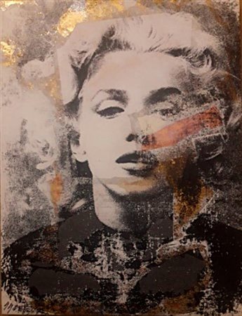 GRITTINI GIULIANO Milano 1951 "Marilyn Cracker Art 1"